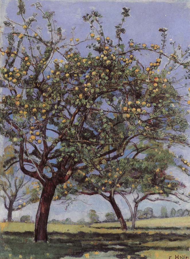 Ferdinand Hodler Apple trees